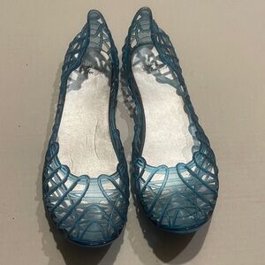 Elegant Blue Women's Flats